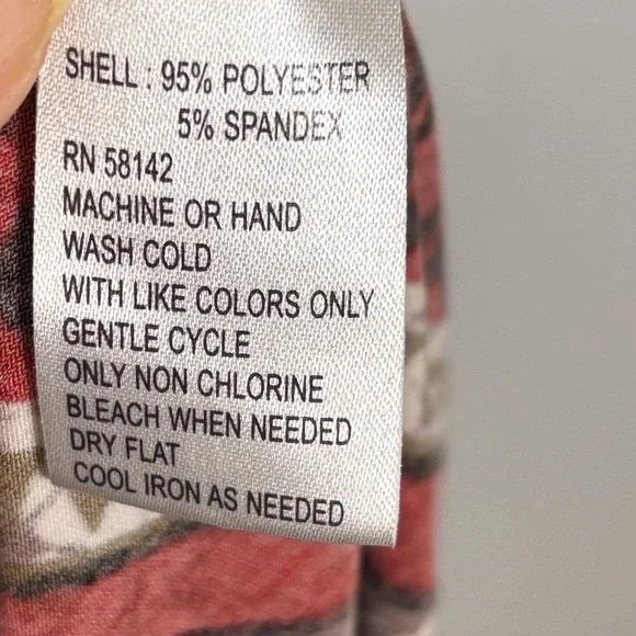 London Times Maxi Dress Tribal Boho - size 4 - Picture 8 of 9